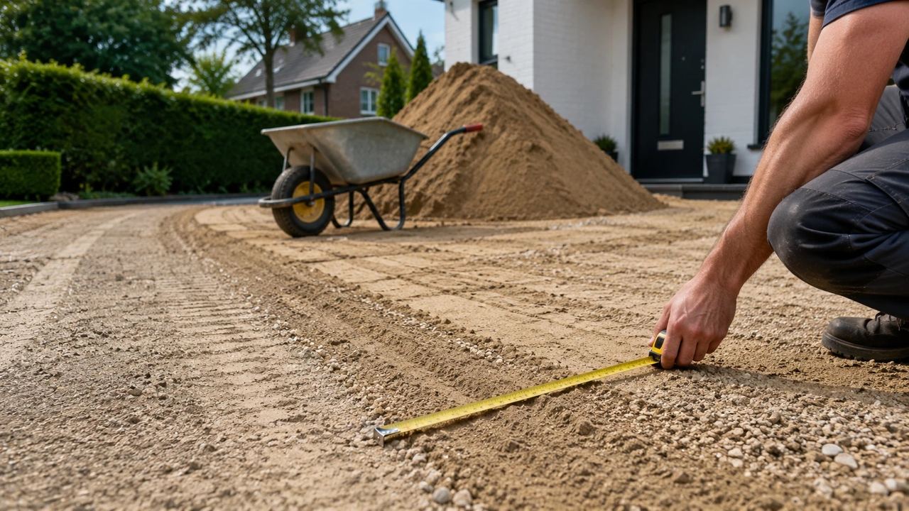 Hoeveel zand heb je nodig voor je bestrating?